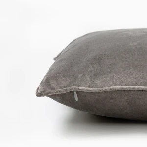 SIMPLY FRANCO ΔΙΑΚΟΣΜΗΤΙΚΟ ΜΑΞΙΛΑΡΙ 45x45cm ΒΕΛΟΥΔΟ ΓΚΡΙ