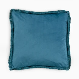 MOANNE ΔΙΑΚΟΣΜΗΤΙΚΟ ΜΑΞΙΛΑΡΙ 45x45cm ΒΕΛΟΥΔΟ ΠΕΤΡΟΛ