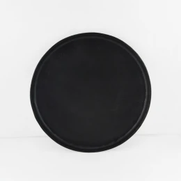 LUNA ΔΙΣΚΟΣ ΔΙΑΚΟΣΜΗΣΗΣ 36x36x2cm ΑΛΟΥΜΙΝΙΟ ΜΑΥΡΟ