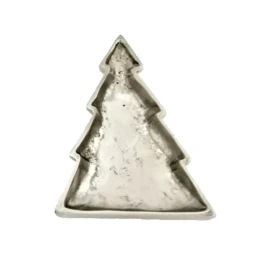 SNIDEN XMAS ΠΙΑΤΕΛΑ 24x15x4cm ΑΛΟΥΜΙΝΙΟ ΑΣΗΜΙ