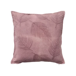 AMETHYST A ΔΙΑΚΟΣΜΗΤΙΚΟ ΜΑΞΙΛΑΡΙ 50x50cm ΒΑΜΒΑΚΙ DUSTY PINK ΒΕΛΟΥΔΟ