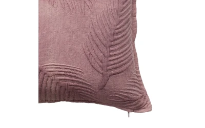 AMETHYST A ΔΙΑΚΟΣΜΗΤΙΚΟ ΜΑΞΙΛΑΡΙ 50x50cm ΒΑΜΒΑΚΙ DUSTY PINK ΒΕΛΟΥΔΟ