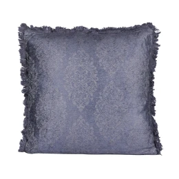 BLUEBERRY A ΔΙΑΚΟΣΜΗΤΙΚΟ ΜΑΞΙΛΑΡΙ 50x50cm ΒΑΜΒΑΚΙ ΜΠΛΕ ΒΕΛΟΥΔΟ