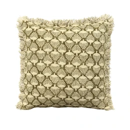 CALLISTE B ΔΙΑΚΟΣΜΗΤΙΚΟ ΜΑΞΙΛΑΡΙ 50x50cm ΒΑΜΒΑΚΙ ΛΑΔΙ ΜΠΕΖ ΒΙΣΚΟΖΗ