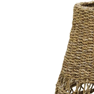 ALMAR ΒΑΖΟ 38x38x50cm SEAGRASS ΦΥΣΙΚΟ ΣΙΔΕΡΟ
