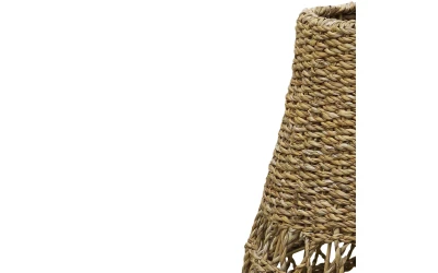 ALMAR ΒΑΖΟ 38x38x50cm SEAGRASS ΦΥΣΙΚΟ ΣΙΔΕΡΟ