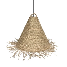 SYROS ΦΩΤΙΣΤΙΚΟ ΟΡΟΦΗΣ 60x60x50cm SEAGRASS ΦΥΣΙΚΟ