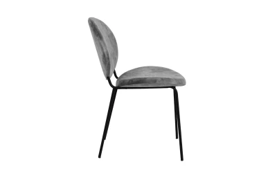 BEETLE ΚΑΡΕΚΛΑ SILVER 60.5x54x84.5cm
