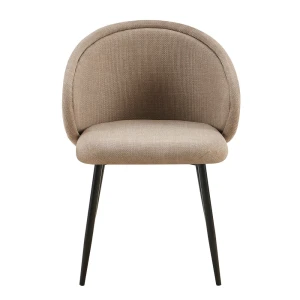 FIGARO ΚΑΡΕΚΛΑ ΠΟΛΥΘΡΟΝΑ BEIGE ΜΑΥΡΟ 58x58.5x78.5cm