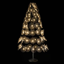GLOW FLOWER 180 ΧΡΙΣΤΟΥΓΕΝΝΙΑΤΙΚΟ ΔΕΝΤΡΟ LED 180cm COPPER PVC