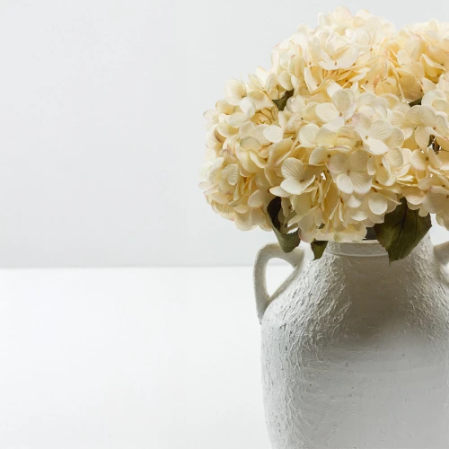 HYDRANGEA ΛΟΥΛΟΥΔΙ ΤΕΧΝΗΤΟ 67cm POLYESTER ΜΠΕΖ ΠΡΑΣΙΝΟ