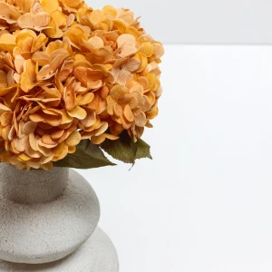 HYDRANGEA ΛΟΥΛΟΥΔΙ ΤΕΧΝΗΤΟ 67cm POLYESTER ΚΙΤΡΙΝΟ ΠΟΡΤΟΚΑΛΙ ΠΡΑΣΙΝΟ