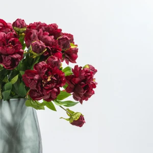 PEONY ΛΟΥΛΟΥΔΙ ΤΕΧΝΗΤΟ 67cm POLYESTER ΜΠΟΡΝΤΩ ΠΡΑΣΙΝΟ