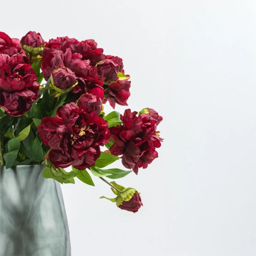 PEONY ΛΟΥΛΟΥΔΙ ΤΕΧΝΗΤΟ 67cm POLYESTER ΜΠΟΡΝΤΩ ΠΡΑΣΙΝΟ