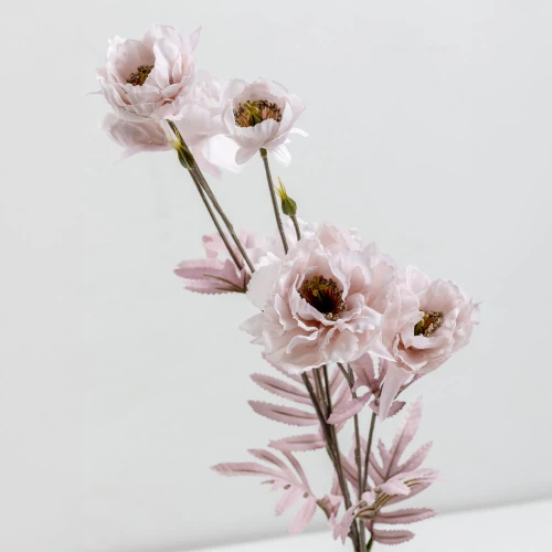 PEONY ΛΟΥΛΟΥΔΙ ΤΕΧΝΗΤΟ 82cm POLYESTER ΡΟΖ ΓΚΡΙ