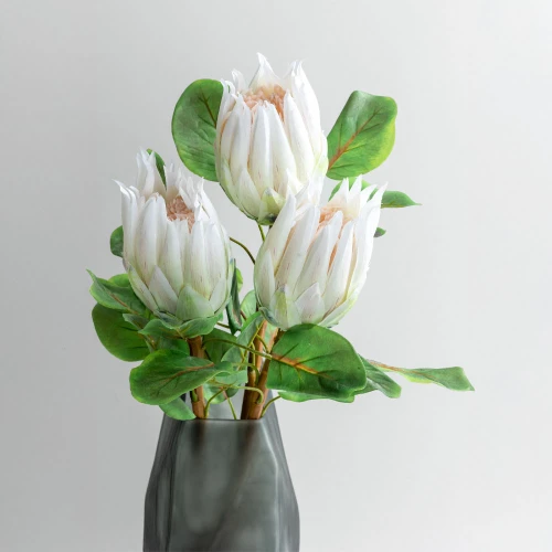 PROTEAX ΛΟΥΛΟΥΔΙ ΤΕΧΝΗΤΟ 68cm POLYESTER ΛΕΥΚΟ ΠΡΑΣΙΝΟ