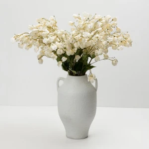LANTERN FLOWER ΛΟΥΛΟΥΔΙ ΤΕΧΝΗΤΟ 90cm POLYESTER ΜΠΕΖ ΠΡΑΣΙΝΟ