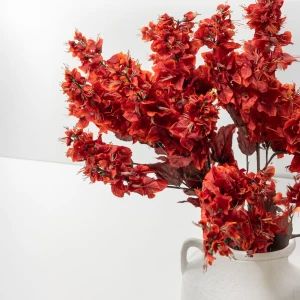 BOUGAINVILLEA ΛΟΥΛΟΥΔΙ ΤΕΧΝΗΤΟ 105cm POLYESTER ΚΟΚΚΙΝΟ ΠΟΡΤΟΚΑΛΙ