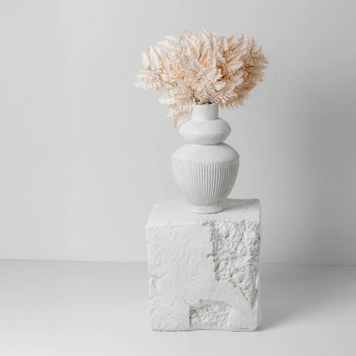 CINERARIA ΚΛΑΔΙ ΤΕΧΝΗΤΟ 70cm POLYESTER ΜΠΕΖ