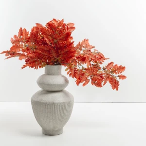 CINERARIA ΚΛΑΔΙ ΤΕΧΝΗΤΟ 70cm POLYESTER TERRACOTTA