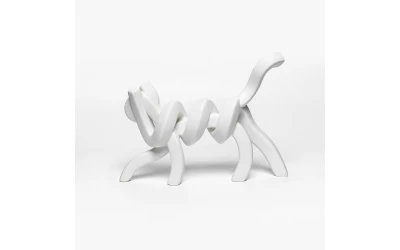 BELMA ΔΙΑΚΟΣΜΗΤΙΚΟ ΓΑΤΑ 30x8x22cm POLYRESIN ΛΕΥΚΟ