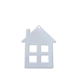 LUCKY CHARM 2025 XMAS ΣΠΙΤΙ 9x1x11cm POLYRESIN ΛΕΥΚΟ