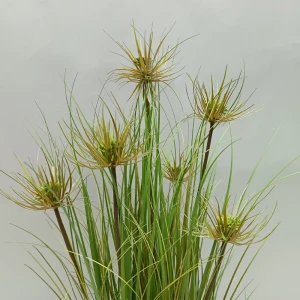 SUNNY FLOWER ΦΥΤΟ ΤΕΧΝΗΤΟ ΣΕ ΓΛΑΣΤΡΑ 90cm PVC ΠΡΑΣΙΝΟ