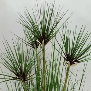 HEAD BAMBOO ΦΥΤΟ ΤΕΧΝΗΤΟ ΣΕ ΓΛΑΣΤΡΑ 95cm PVC ΠΡΑΣΙΝΟ