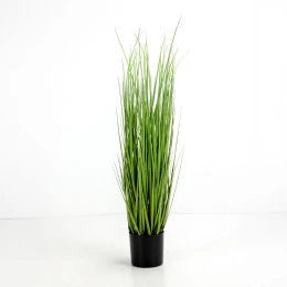 PURE GRASS ΦΥΤΟ ΤΕΧΝΗΤΟ ΣΕ ΓΛΑΣΤΡΑ 90cm PVC ΠΡΑΣΙΝΟ
