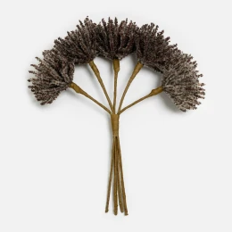 AROMA BLOSSOMS ΛΟΥΛΟΥΔΙ ΤΕΧΝΗΤΟ 22cm FOAM ΚΑΦΕ PVC