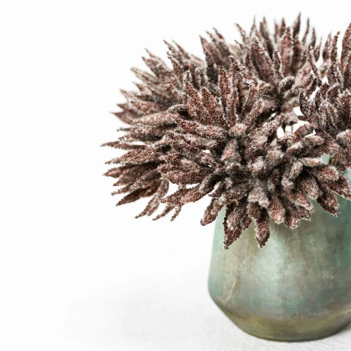 AROMA BLOSSOMS ΛΟΥΛΟΥΔΙ ΤΕΧΝΗΤΟ 25cm FOAM ΚΑΦΕ PVC