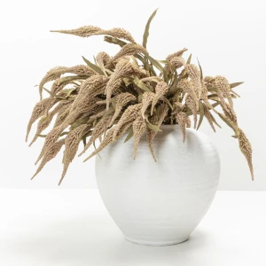 AROMA BLOSSOMS ΛΟΥΛΟΥΔΙ ΤΕΧΝΗΤΟ 80cm FOAM ΚΑΦΕ ΠΡΑΣΙΝΟ PVC