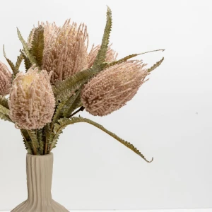 AROMA BLISS ΛΟΥΛΟΥΔΙ ΤΕΧΝΗΤΟ 64cm FOAM ΡΟΖ ΠΡΑΣΙΝΟ PVC