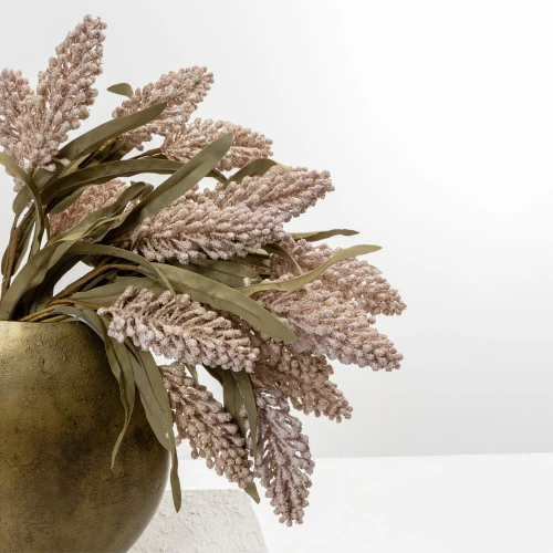 AROMA BLISS ΛΟΥΛΟΥΔΙ ΤΕΧΝΗΤΟ 65cm FOAM ΡΟΖ ΠΡΑΣΙΝΟ PVC