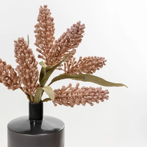 AROMA BLISS ΛΟΥΛΟΥΔΙ ΤΕΧΝΗΤΟ 33cm FOAM ΡΟΖ ΠΡΑΣΙΝΟ PVC