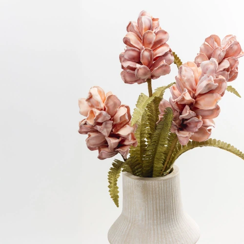 PETAL PARADISE ΛΟΥΛΟΥΔΙ ΤΕΧΝΗΤΟ 73cm FOAM ΡΟΖ ΠΡΑΣΙΝΟ