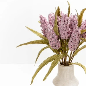 SPRING SPLENDOR ΛΟΥΛΟΥΔΙ ΤΕΧΝΗΤΟ 75cm FOAM ΜΩΒ ΠΡΑΣΙΝΟ PVC