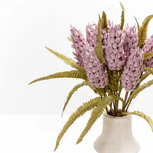 SPRING SPLENDOR ΛΟΥΛΟΥΔΙ ΤΕΧΝΗΤΟ 75cm FOAM ΜΩΒ ΠΡΑΣΙΝΟ PVC