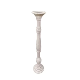 SIKINOS ΚΗΡΟΠΗΓΙΟ 20x20x99cm MDF WHITE WASHED