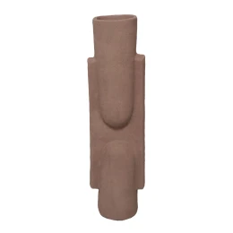 NATHEN ΒΑΖΟ 13x10x44cm ΑΛΟΥΜΙΝΙΟ ΜΠΕΖ