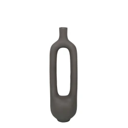 FINTON ΒΑΖΟ 15x12x50cm ΑΛΟΥΜΙΝΙΟ MUD
