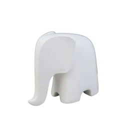 BIANCO ΔΙΑΚΟΣΜΗΤΙΚΟ ΕΛΕΦΑΝΤΑΣ 19x9x16cm POLYRESIN ΛΕΥΚΟ