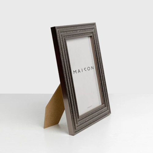 LINEA 4 ΚΟΡΝΙΖΑ 18.2x1.4x23.3cm POLYRESIN ΜΑΥΡΟ ΓΥΑΛΙ