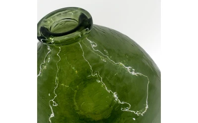 BOCAL ΒΑΖΟ 25x25x25cm ΓΥΑΛΙ ΠΡΑΣΙΝΟ