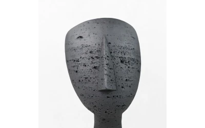 AURA II ΔΙΑΚΟΣΜΗΤΙΚΟ ΠΡΟΣΩΠΟ 19x14x26cm RESIN ΜΑΥΡΟ