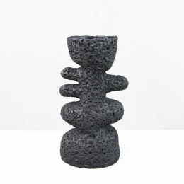 LUSTRE II ΚΗΡΟΠΗΓΙΟ ΔΙΑΚΟΣΜΗΤΙΚΟ 15x10x25cm RESIN ΜΑΥΡΟ