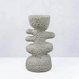 LUSTRE III ΚΗΡΟΠΗΓΙΟ ΔΙΑΚΟΣΜΗΤΙΚΟ 15x10x25cm RESIN ΜΠΕΖ