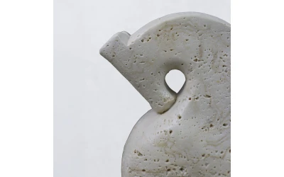 ARCHON II ΔΙΑΚΟΣΜΗΤΙΚΟ ΑΛΟΓΟ 17x8x22cm RESIN ΜΠΕΖ