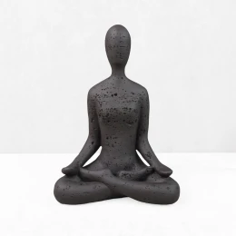 MORPH I ΔΙΑΚΟΣΜΗΤΙΚΟ ΣΩΜΑ 13x8x18cm RESIN ΚΑΦΕ ΣΚΟΥΡΟ
