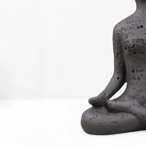 MORPH I ΔΙΑΚΟΣΜΗΤΙΚΟ ΣΩΜΑ 13x8x18cm RESIN ΚΑΦΕ ΣΚΟΥΡΟ